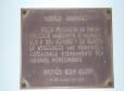 Placa de homenagem ao scio n 1