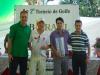 ...vice campe�o Shoji,campe�o Leonardo, ladeado por Marcelo e Ronaldo..