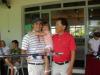 O campe�o Leandro recebe seu pr�mio