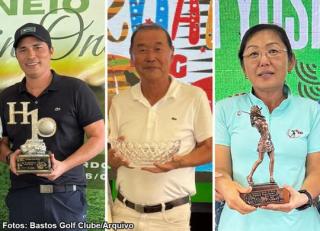 Leonardo Yoshikawa, Eiji Miyakubo e Fanny Kakimoto levam os títulos da edição de outubro do Torneio Mensal de Handicap