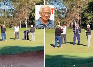 Edison Yoshikawa faz seu terceiro hole in one no Bastos Golfe Clube