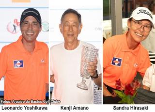 Leonardo Yoshikawa, Kenji Amano e Sandra Hirasaki são campeões do Torneio Mensal de Handicap - Abril 2025
