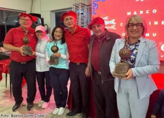Torneio Kanreki de Agosto celebra 60 anos de três golfistas associados