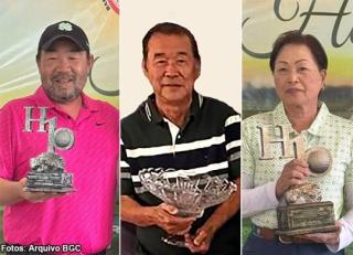 Diogo Uemura, Eiji Miyakubo e Matsuyo Aiso conquistam Torneio Mensal de Handicap - Outubro de 2025