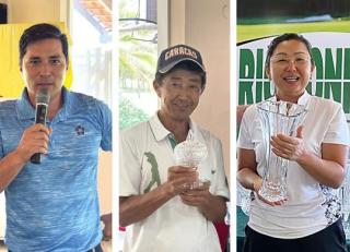 Torneio Mensal de Handicap - Junho de 2025 confere taças de campeão a Leonardo, Augusto e Fanny