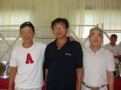 Erico, Carlos e Masaru