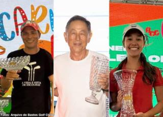Leonardo Yoshikawa, Kenji Amano e Gabriela Yoshikawa são campeões do Torneio Stroke Play - Março de 2026