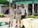 O campeão Helio com Leonardo e Fabio